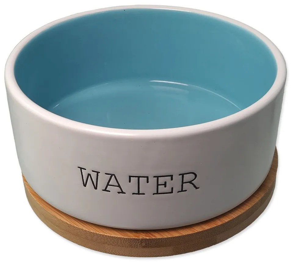 Kerámia tálka kutyáknak ø 16 cm Dog Fantasy WATER – Plaček Pet Products