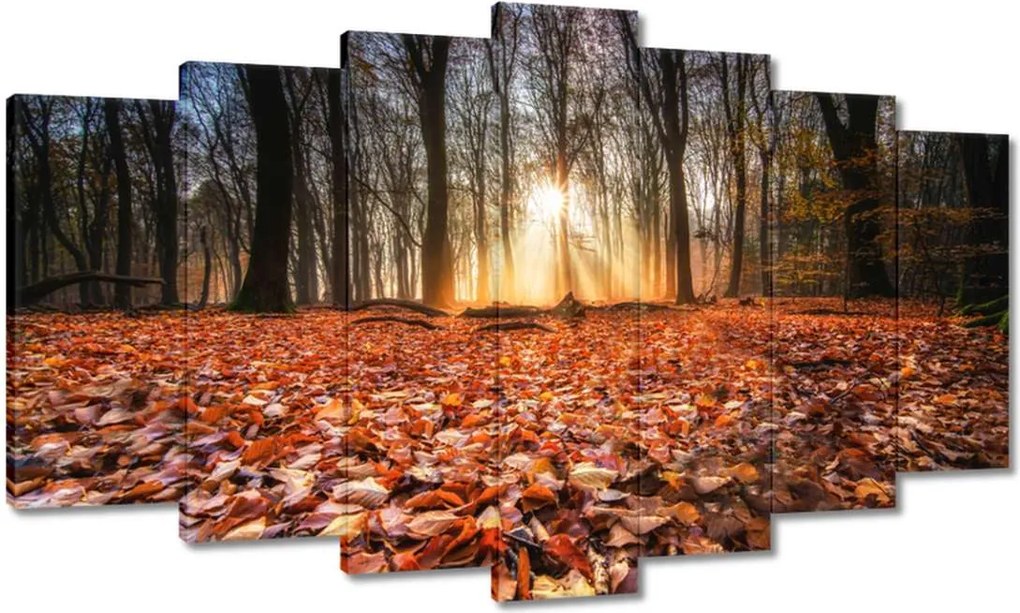 Festmények 140x80 Őszi kilátás Tájkép