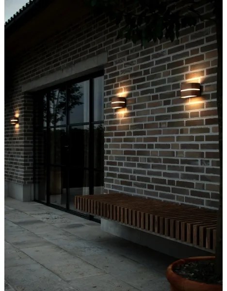 Nordlux - Kültéri fali lámpa SIBELIS 1xE27/10W/230V IP44 barna