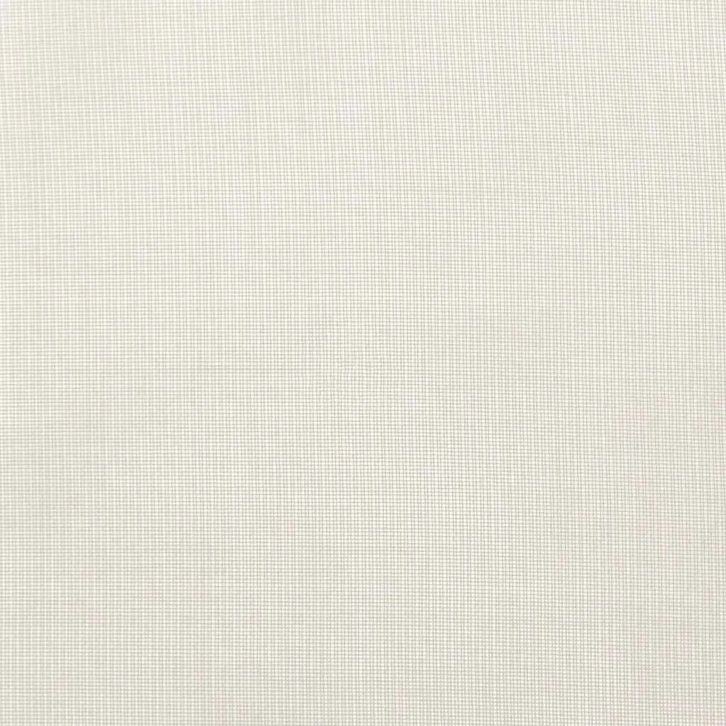 2 db krémszínű fátyolfüggönyök rojtokkal 140x245 cm