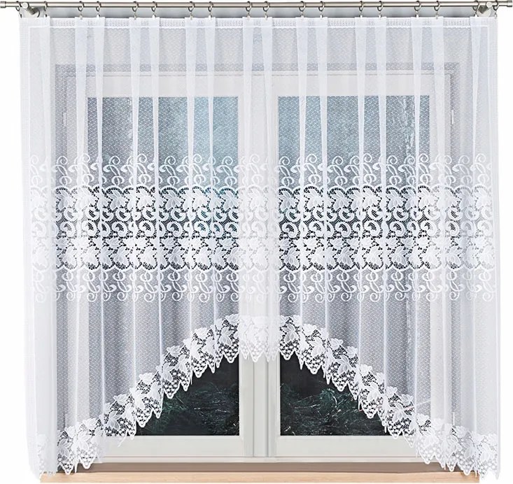 Függöny konyhai kész függöny jacquard béka függöny 310x160cm Hernani