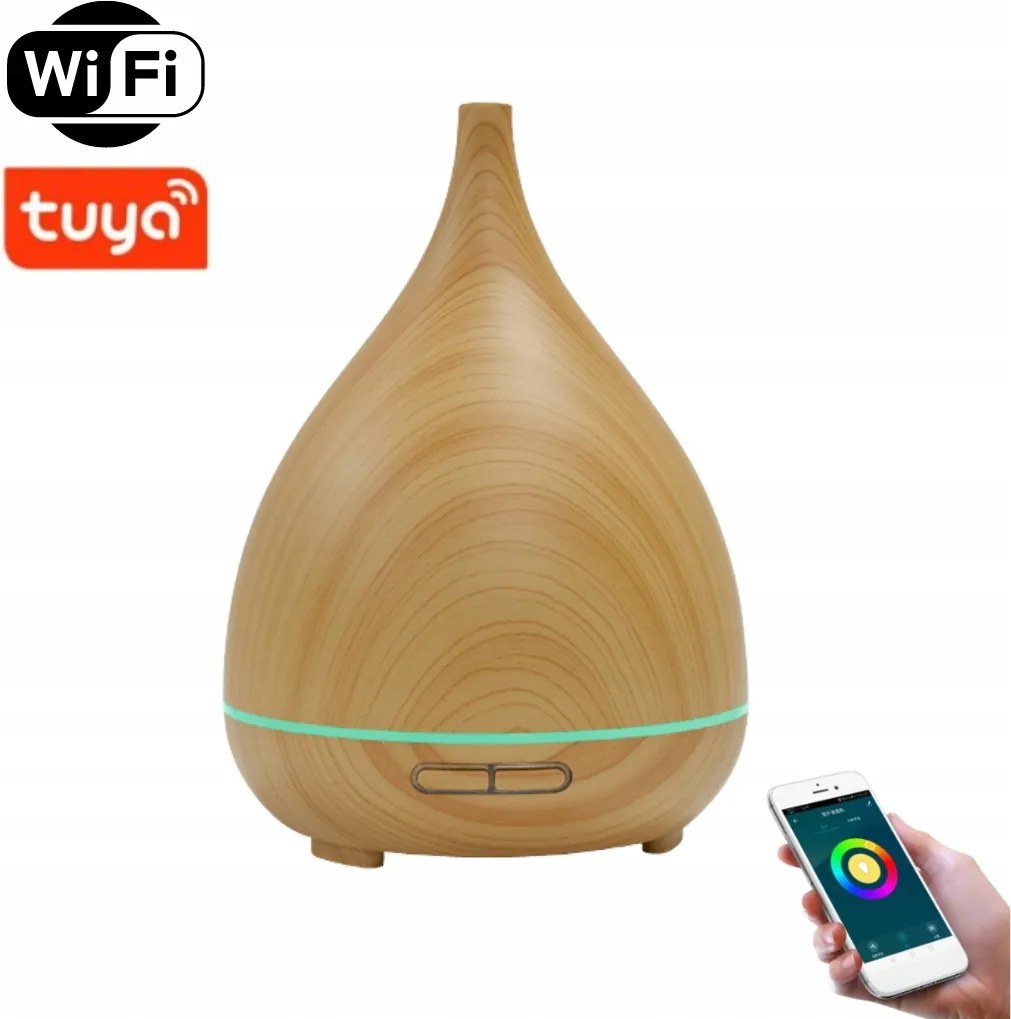 Bot Smart aroma diffúzor B8 világosbarna fa