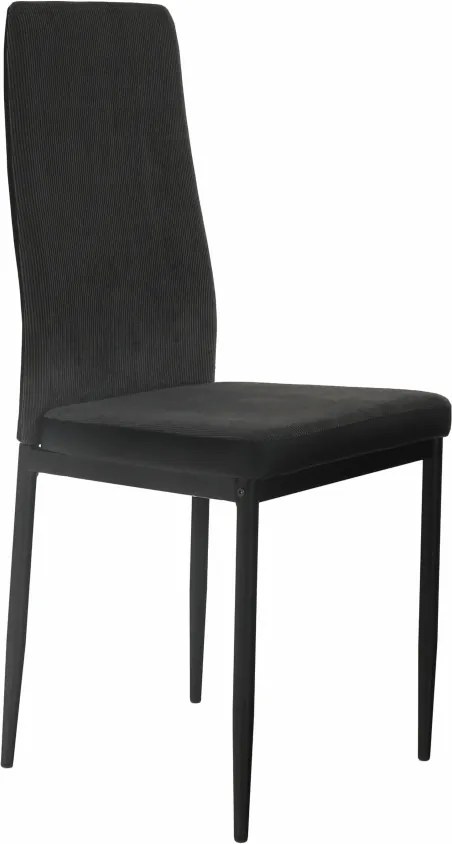 Étkező szék, sotétszürke/fekete, ENRA