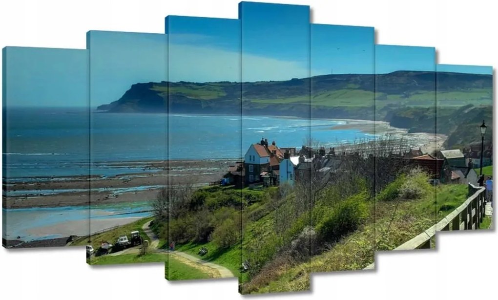 Festmények 140x80 Tengerparti tájkép