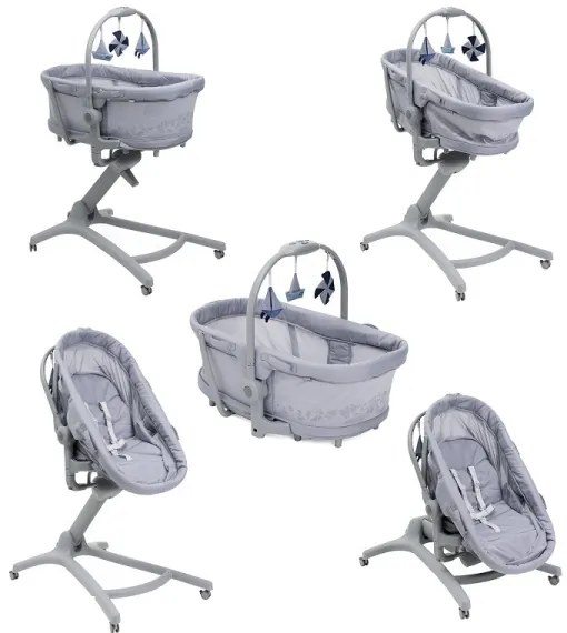 Chicco - Bölcső 5in1 BABY HUG PRO szürke