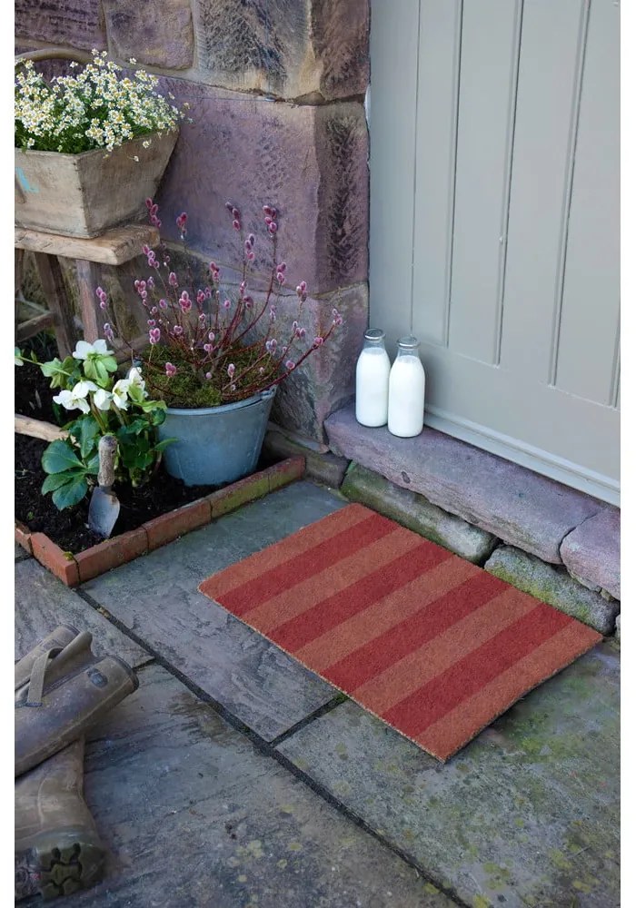 Kókuszrost lábtörlő 40x60 cm Pink Stripe – Artsy Doormats