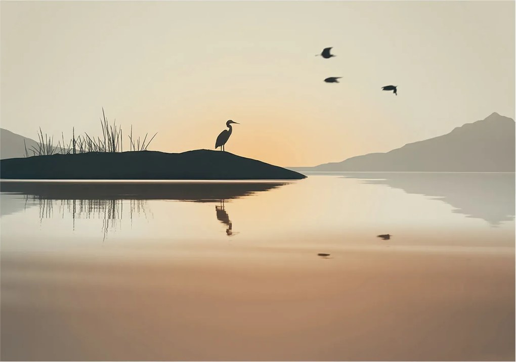 Flizelin tapéta Divatos 3D fali ragasztó Reggeli csend 208x146 ragasztó