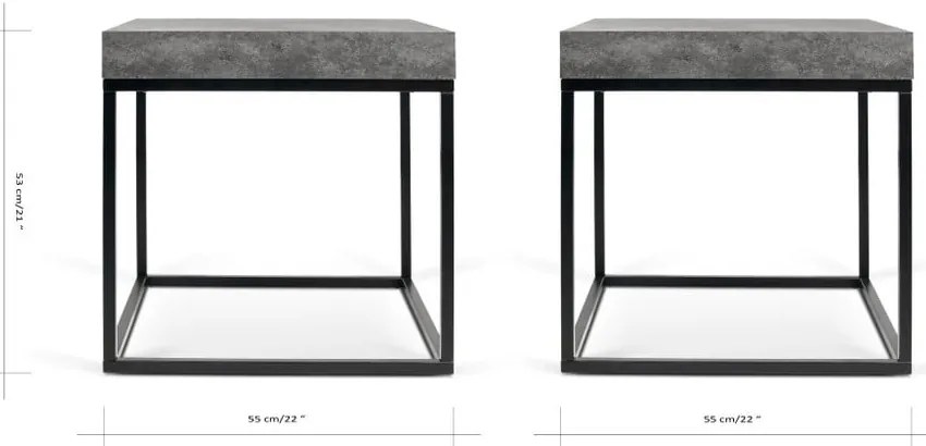 Petra kisméretű tárolóasztal - TemaHome