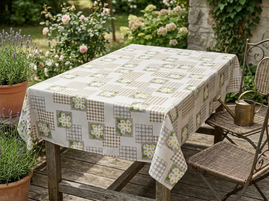 PVC abrosz LEUCARA 120x140 cm, színes