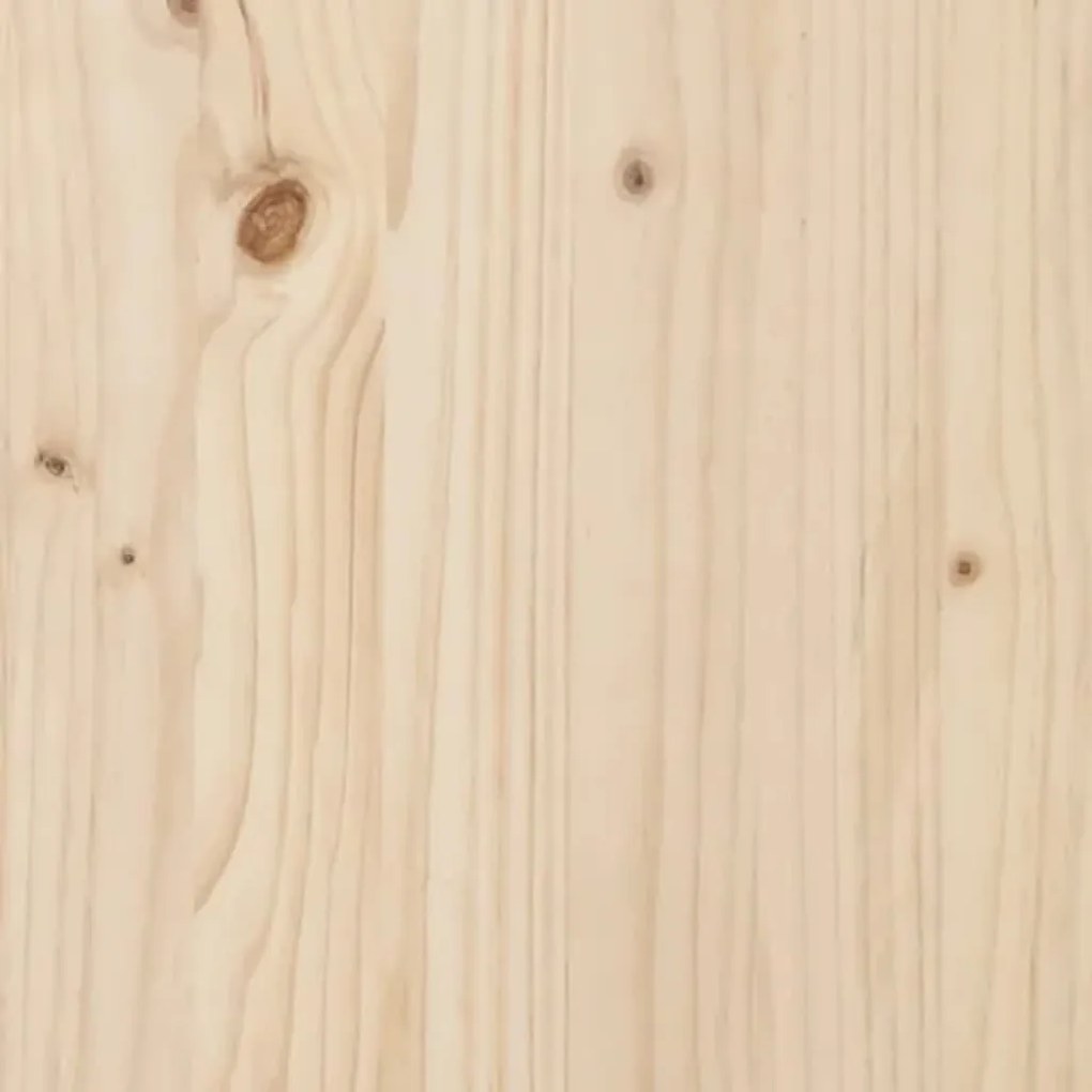 5 szintes A-alakú tömör fenyőfa polc 110 x 40 x 180,5 cm