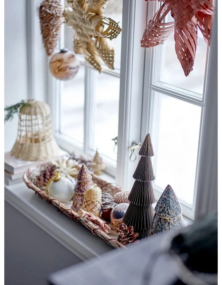 Bambusz karácsonyi függődísz ø 33 cm Hani – Bloomingville