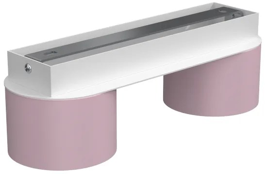 Mennyezeti lámpa DIXIE 2xGX53/11W/230V rózsaszín
