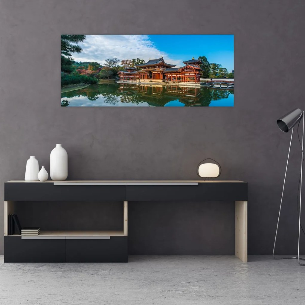 Kép - Byodo-in templom, Japán (120x50 cm)