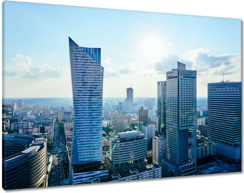 Festmények 100x70 Varsó Főváros Lengyel