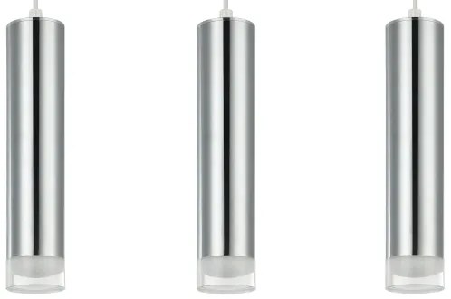 Csillár zsinóron ARMIN 3xGU10/10W/230V fényezett króm