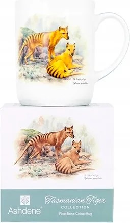 Porcelán Bögre Ashdene Tasmanian Tiger Tasmán Tigrisek Ausztrália