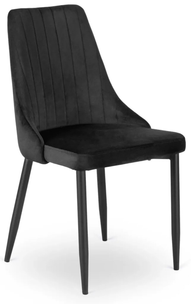 Fekete Bársony Étkezőszék. BARI