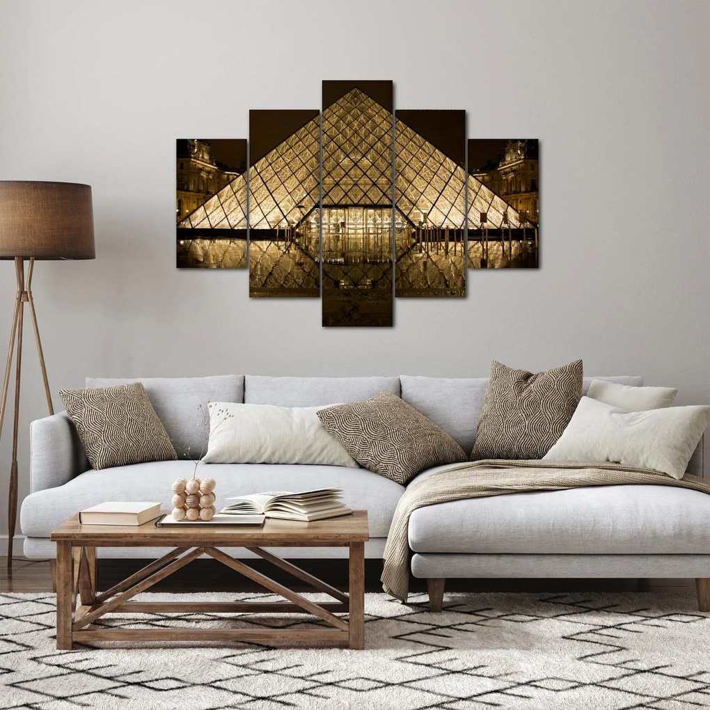 Louvre képe (150x105 cm)