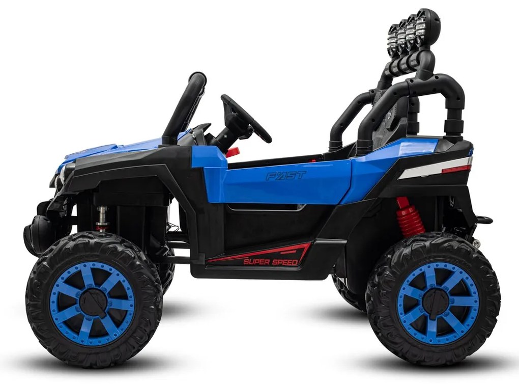 Elektromos kisautó Buggy Baby Mix Road 4x4 kék