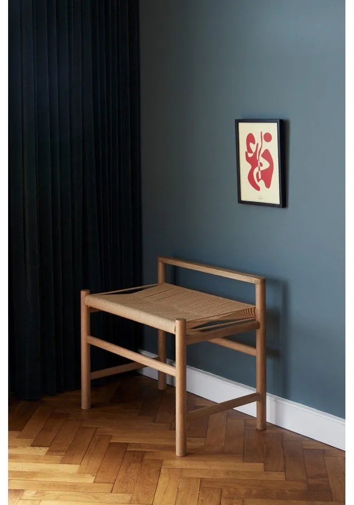 Világosbarna pad Heritage – Hübsch