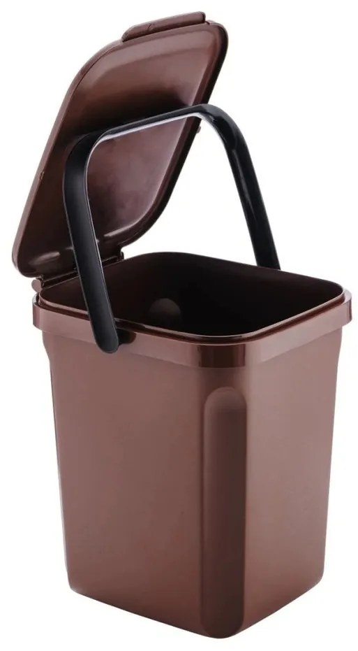 Denox Organic Biohulladék-tároló 10 l, barna
