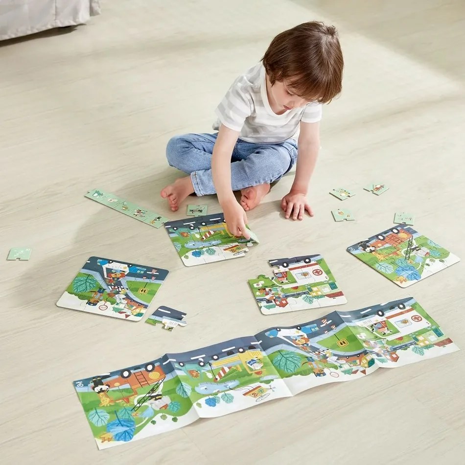 Hape Puzzle - Mentőjárművek