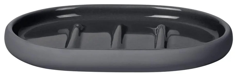 Antracitszürke kerámia szappantartó Sono – Blomus