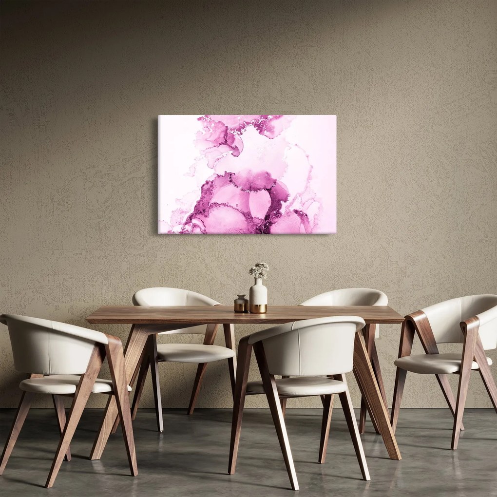 Kép - Rózsaszín dekoráció (90x60 cm)