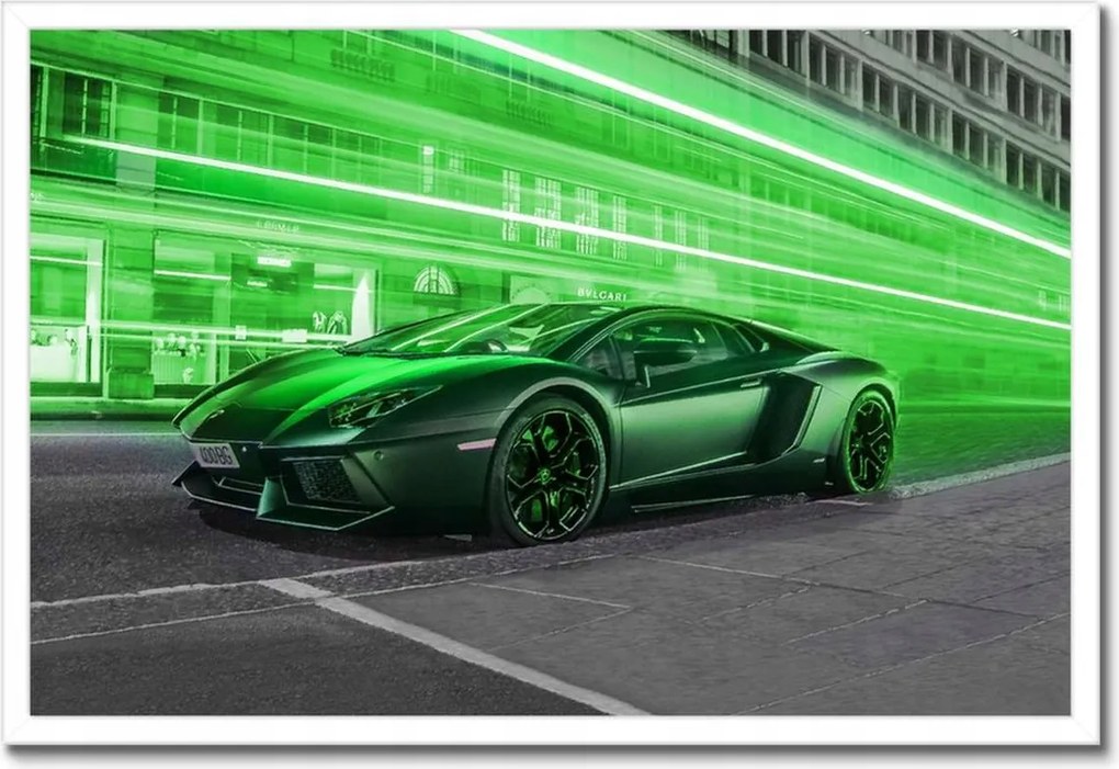 Poszterek keretben 60x40 Sportautó