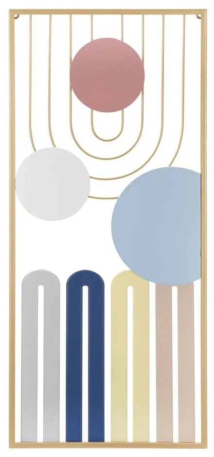 Fém fali dekoráció 37x84 cm Colorful – Mauro Ferretti