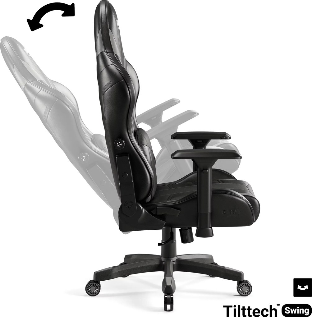 Gamer szék műbőr Normal Size, fekete-szürke: Diablo X-Ray 2.0