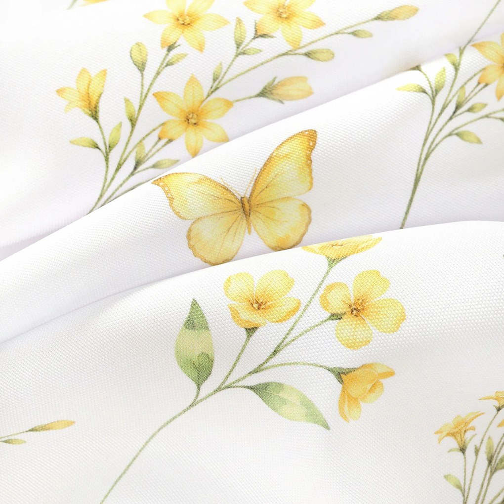 Goldea díszpárnahuzat - sárga rét 45 x 45 cm