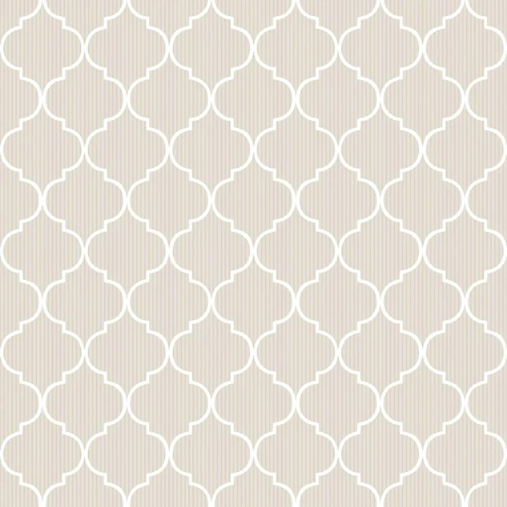 Parato Cristiana Masi Blooming Garden 11 Giara bézs-fehér geometrikus vlies tapéta – 8377