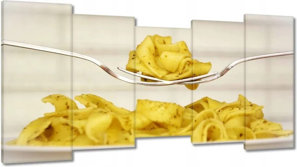 Vászonkép 150x80 Tészta két személyre