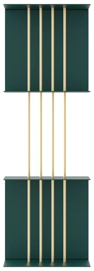 Sötétzöld fém fali polc Teaser – UMAGE