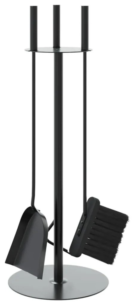 4 darabos kandallószerszám-készlet 22 x 59 cm acél