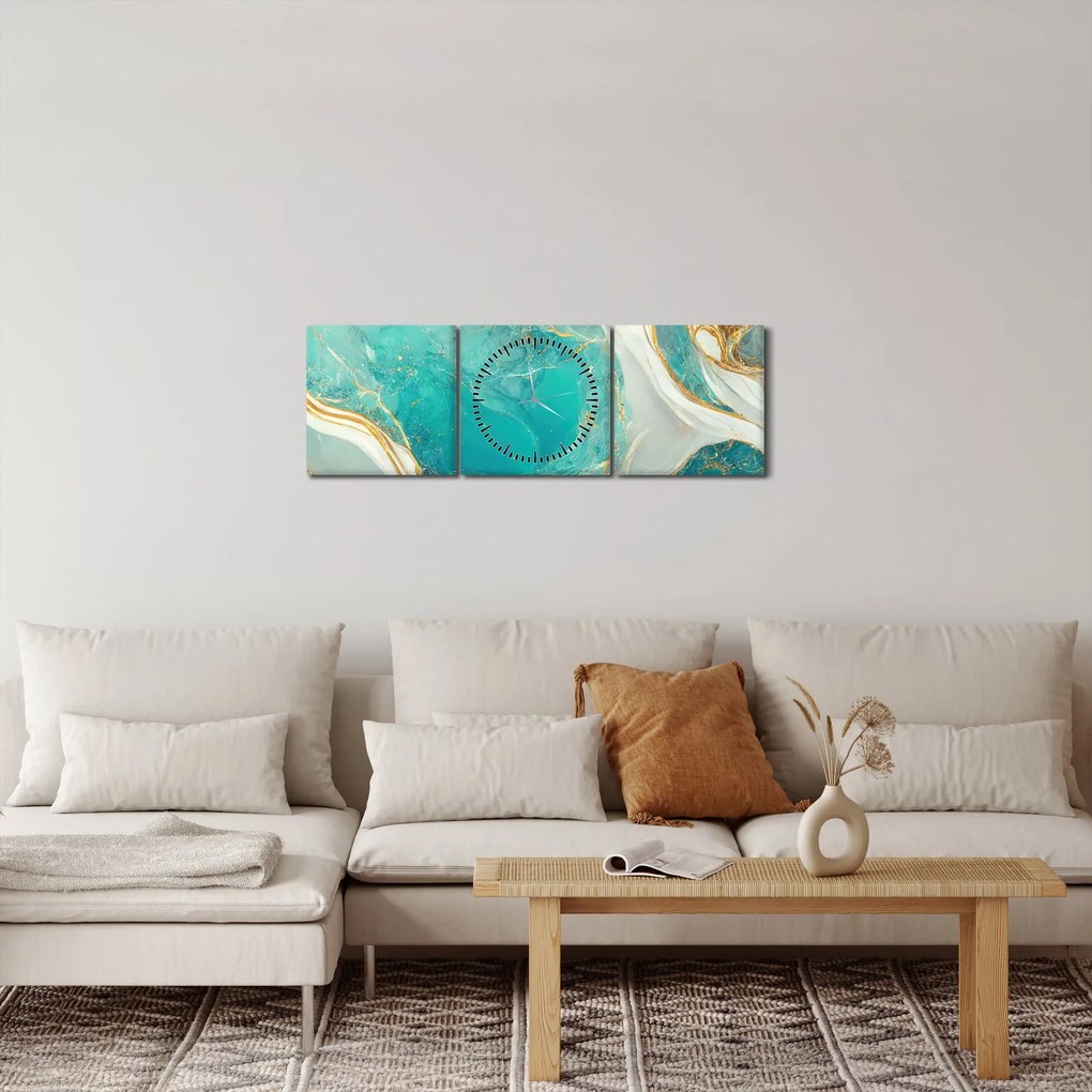 Kép - Márványtervezés II. (órával) (90x30 cm)