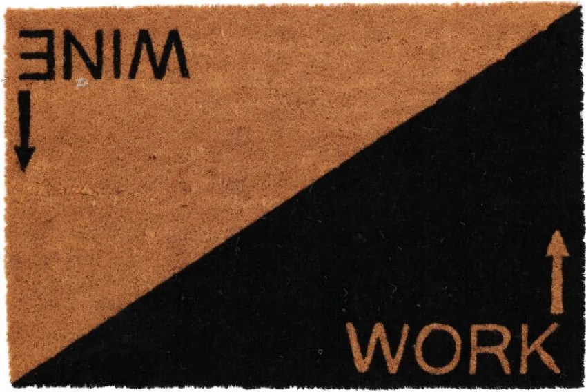 Lábtörlő Felirattal 59 X 39 CM Csúszásgátló Az Ajtó Alá