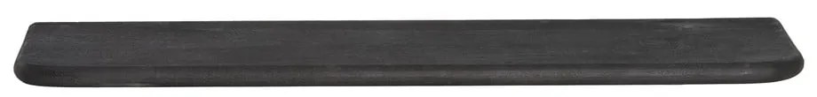 Fekete mangófa fali polc 100 cm Tarontu – Light & Living