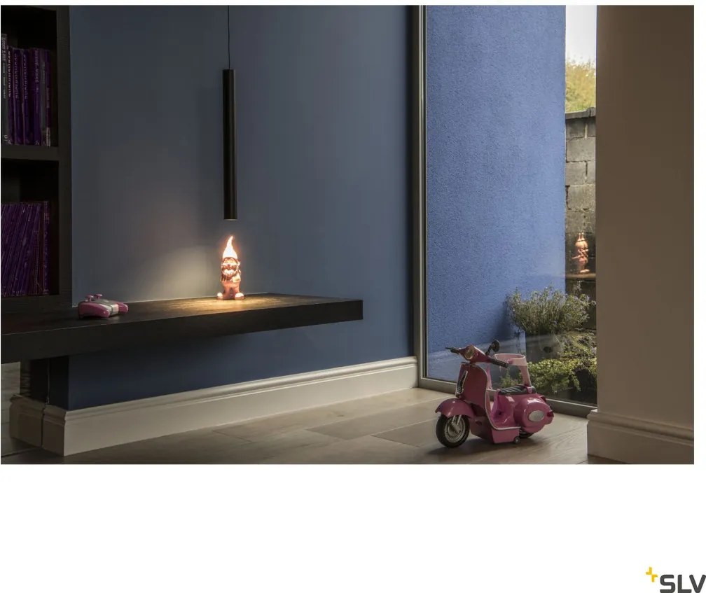 SLV HELIA 158410 Függőlámpa 1x9W/LED 3000K 700LM IP20