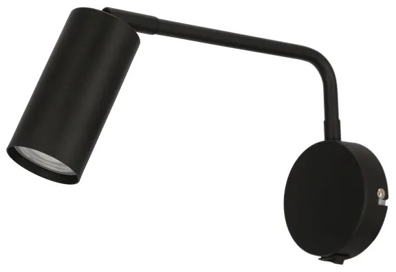 Fali lámpa TINA 1xGU10/15W/230V fekete
