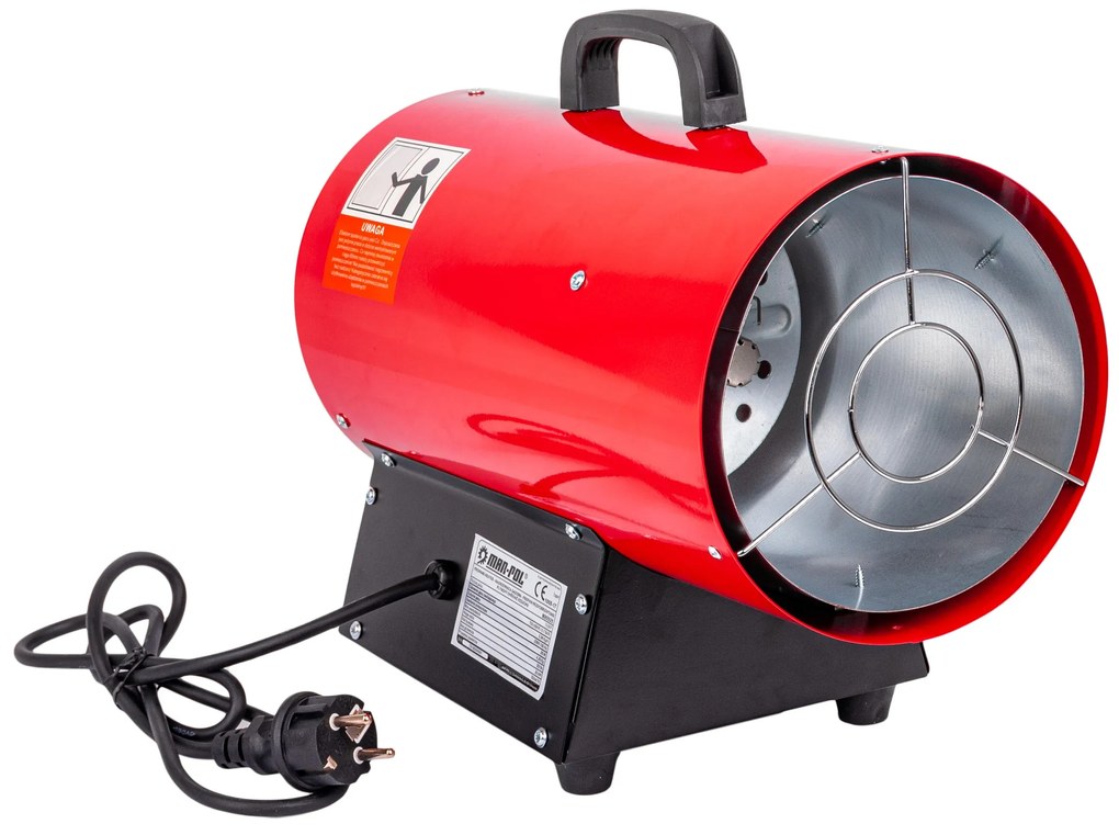 Gázfűtés tömlővel és reduktorral  20kW