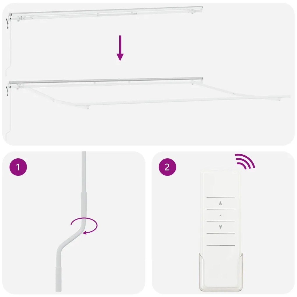 Behúzható napellenző 500 × 350 cm narancssárga és barna