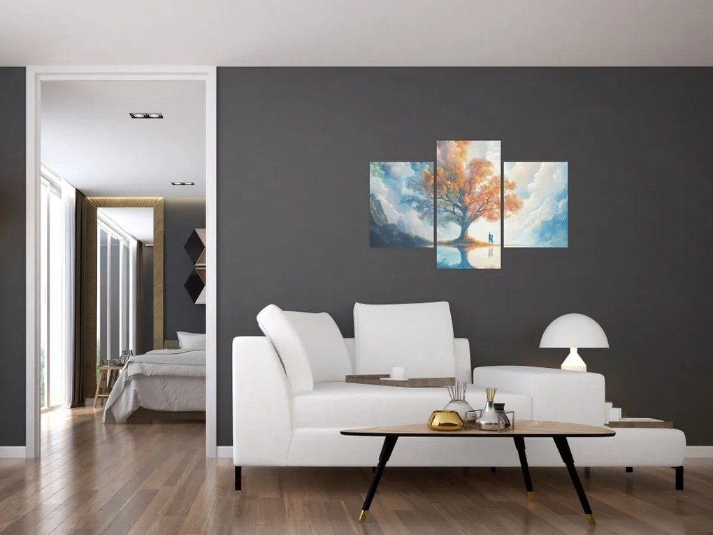 Kép – Az élet és szerelem fája (90x60 cm)