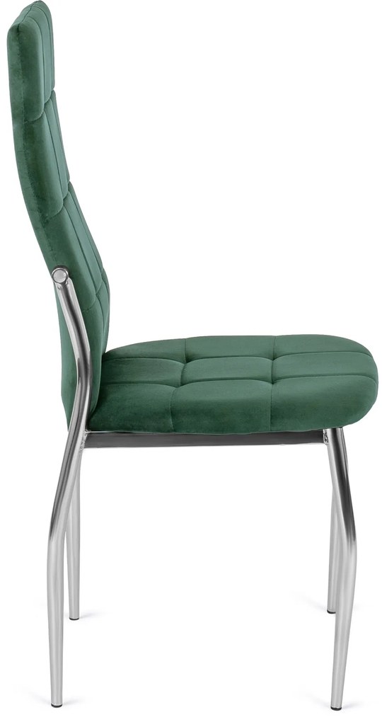 Zöld Bársony Étkezőszék. MOLLY