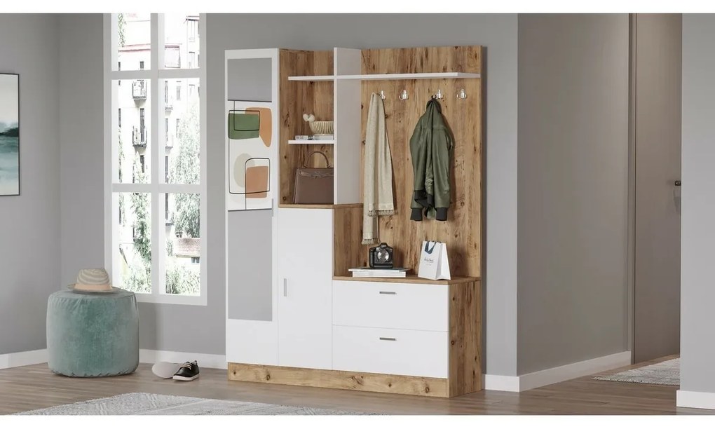 Előszoba szett Dana White és Atlanitc Pine