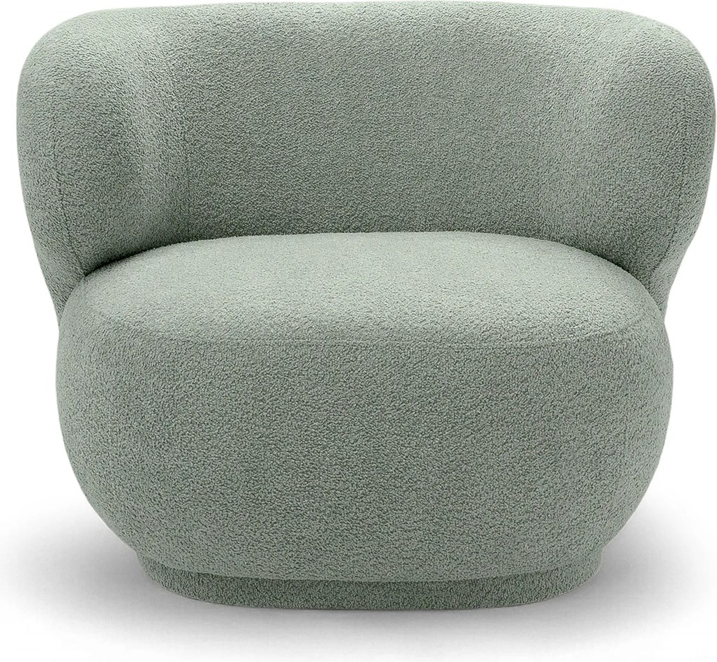 Skindi relax fotel - zöld bouclé Catch Me 13