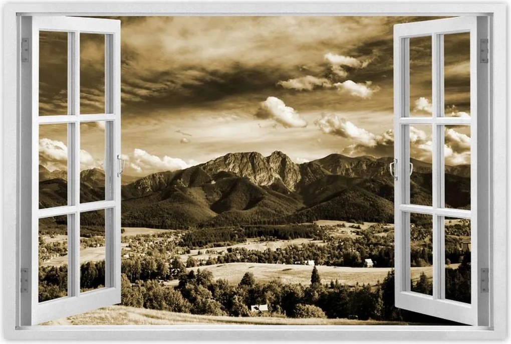 Poszterek 120x80 Tátra Lengyel hegyek Kilátás