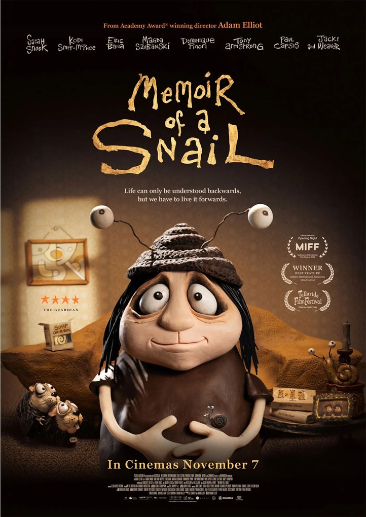 Poszter Memoir of a Snail 2024 Egy csiga naplója