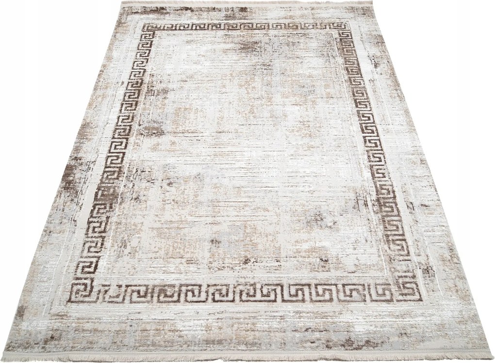 Sara szőnyeg 120x170 Stílusos Modern Rojtokkal w08